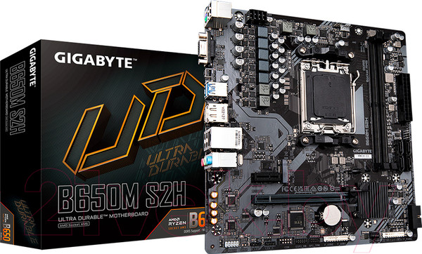 Изображение товара Материнская плата Gigabyte B650M S2H