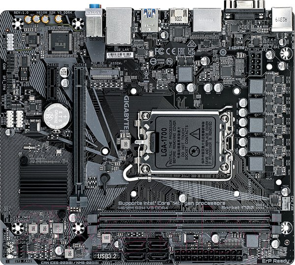 Изображение товара Материнская плата Gigabyte H610M S2H V3 DDR4