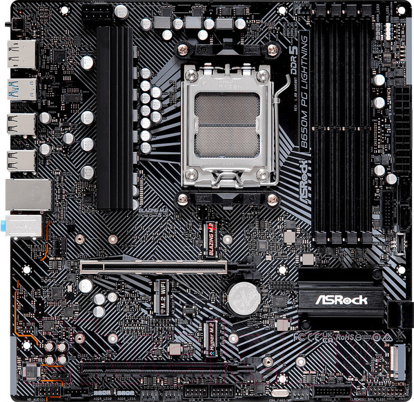 Изображение товара Материнская плата AsRock B650M PG Lightning