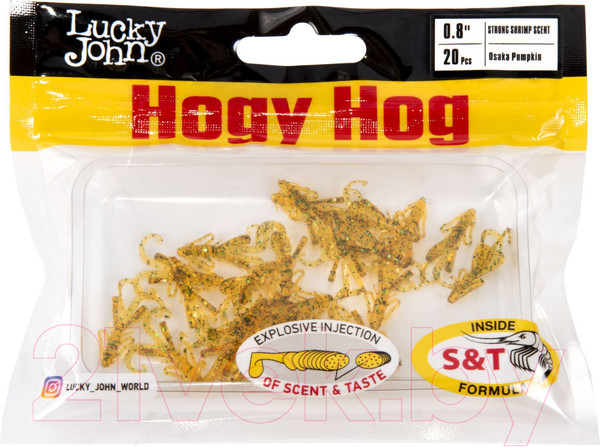Изображение товара Мягкая приманка Lucky John Pro Series Hogy Hog 0.8in / 140199-PA19 (20шт)