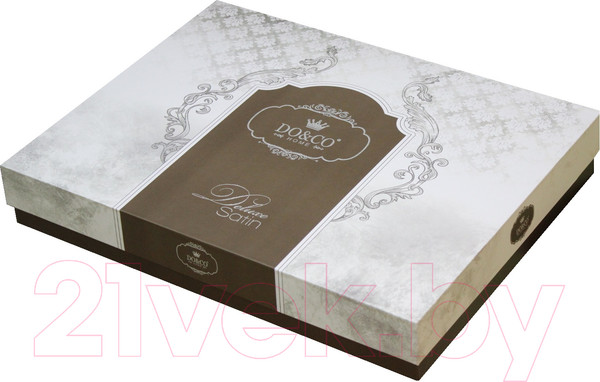 Изображение товара Комплект постельного белья DO&CO Delux Domenica / 11981 (какао)