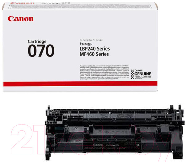 Изображение товара Картридж Canon CRG 070 Black (5639C002)