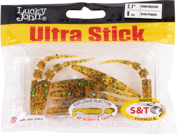 Изображение товара Мягкая приманка Lucky John Pro Series Ultra Stick 2.7in / 140206-PA19 (8шт)
