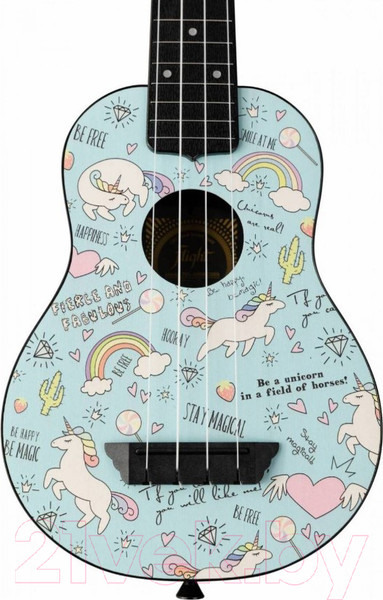 Изображение товара Укулеле Flight TUS-40 Unicorn Pack