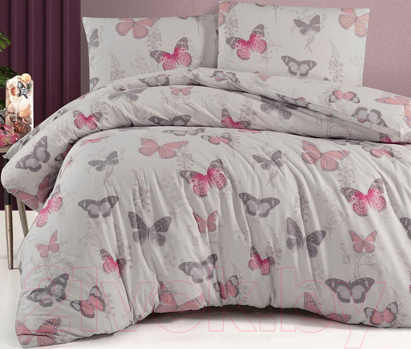 Изображение товара Комплект постельного белья DO&CO Ranforce Elery / 12050 (пудра)