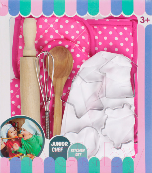 Изображение товара Костюм повара детский Darvish Junior Chef / SR-T-4012-2 (розовый)