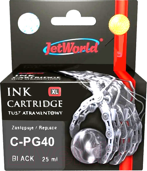 Изображение товара Картридж JetWorld JWI-C40BR III