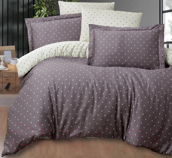 Изображение товара Комплект постельного белья DO&CO Delux Point / 11478 (лиловый)
