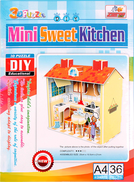 Изображение товара Кукольный домик Darvish Mini Sweet Kitchen / SR-T-3354