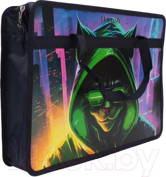 Изображение товара Папка-портфель Darvish Крутой кот / DV-14112-5