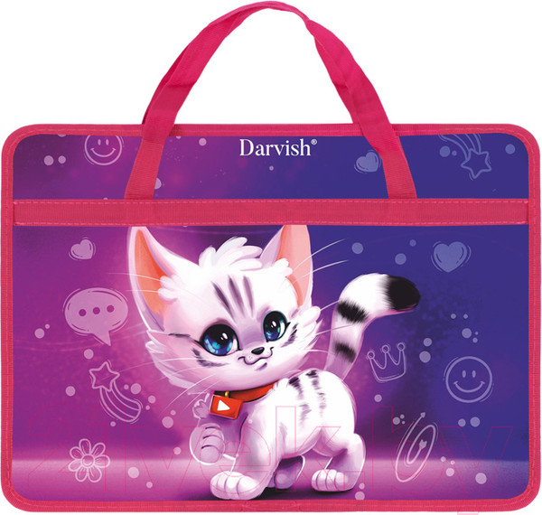 Изображение товара Папка-портфель Darvish Милый котенок / DV-14113-2