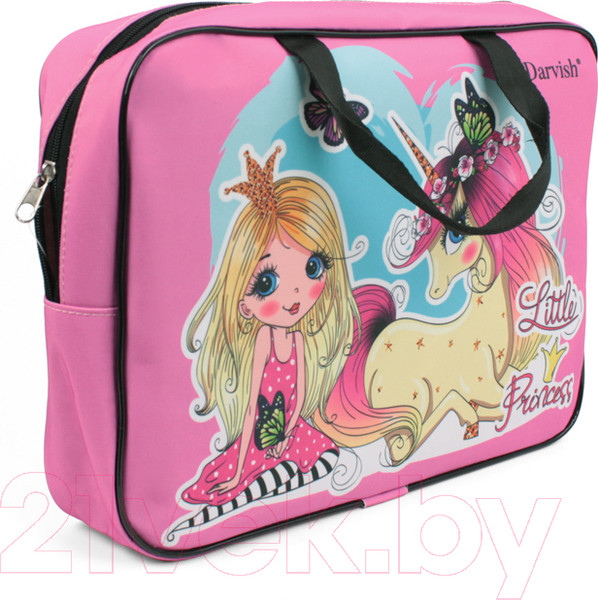 Изображение товара Папка-портфель Darvish Принцесса с единорогом / DV-14013-1