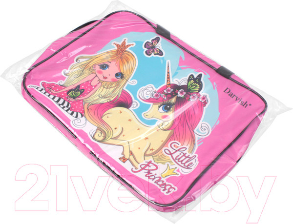 Изображение товара Папка-портфель Darvish Принцесса с единорогом / DV-14013-1