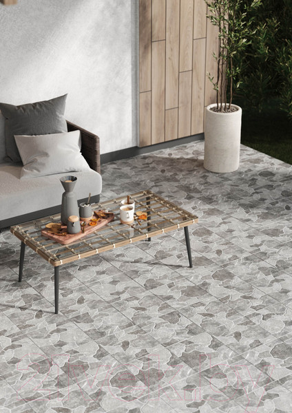 Изображение товара Плитка Beryoza Ceramica Ray GP светлый (293х293)