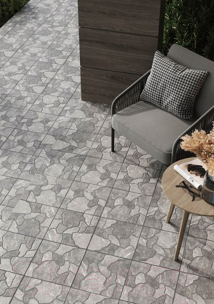 Изображение товара Плитка Beryoza Ceramica Ray GP темный (293х293)