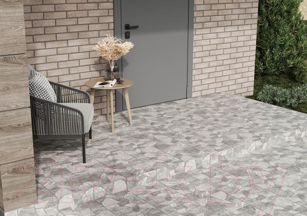 Изображение товара Плитка Beryoza Ceramica Ray GP темный (293х293)