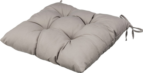 Изображение товара Подушка на стул Nivasan Вельвет PC.VT (42x42, серый)
