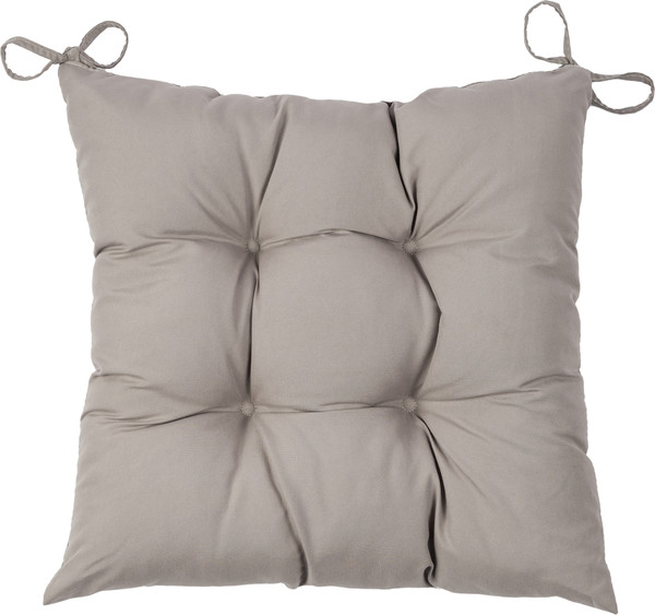 Изображение товара Подушка на стул Nivasan Вельвет PC.VT (42x42, серый)