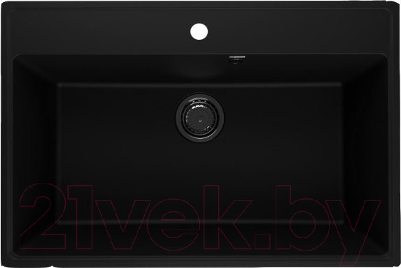 Изображение товара Мойка кухонная Ulgran Quartz Forte 760 (07 уголь)