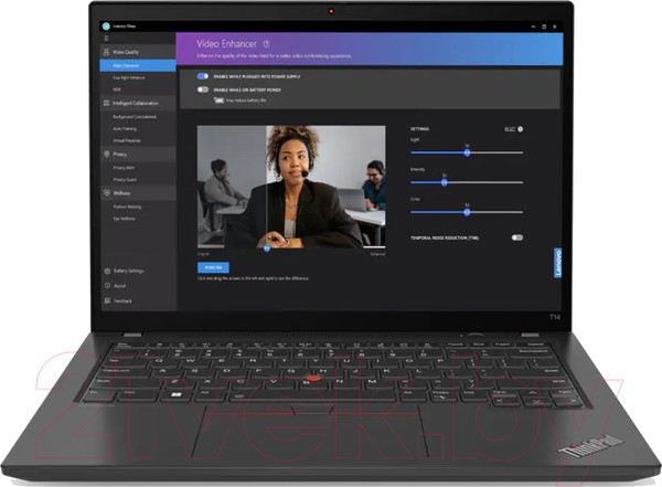 Изображение товара Ноутбук Lenovo ThinkPad T14 Gen 4 (21HD0043RT)