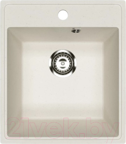 Изображение товара Мойка кухонная Practik PR-M 425-001 (белый камень)