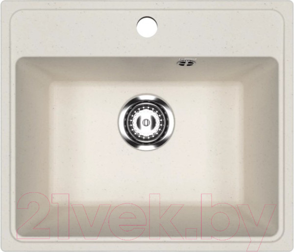 Изображение товара Мойка кухонная Practik PR-M 490-001 (белый камень)