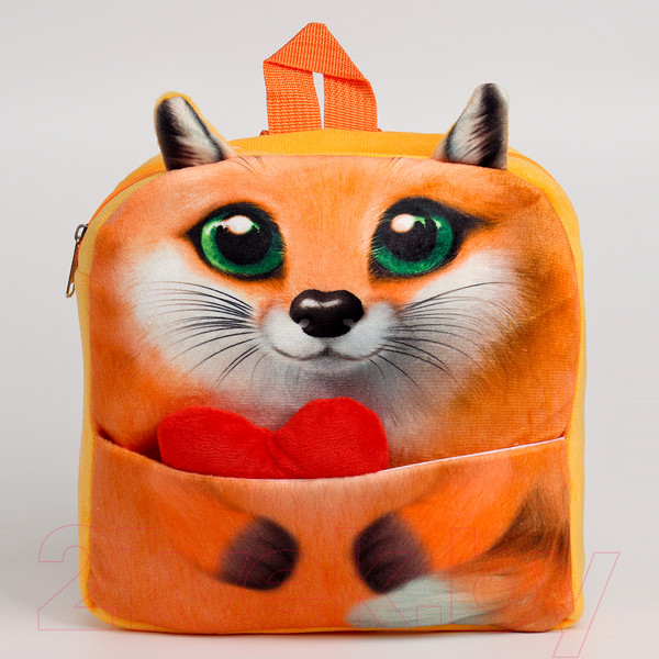 Изображение товара Детский рюкзак Milo Toys Лиса с сердцем / 10122835