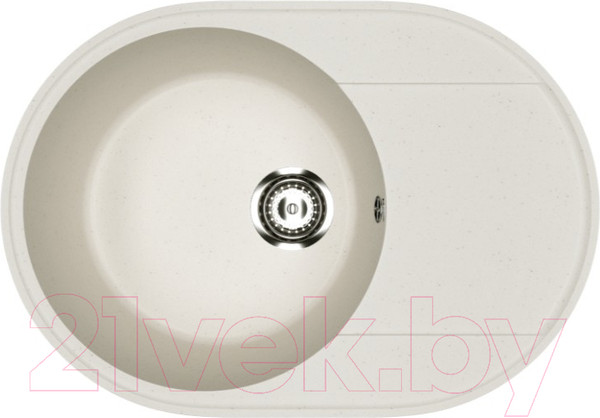 Изображение товара Мойка кухонная Practik PR-M 610-001 (белый камень)