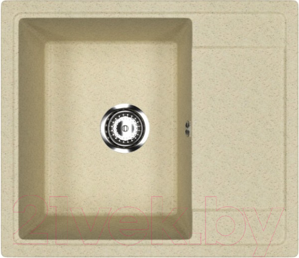 Изображение товара Мойка кухонная Practik PR-M 575-002 (слоновая кость)