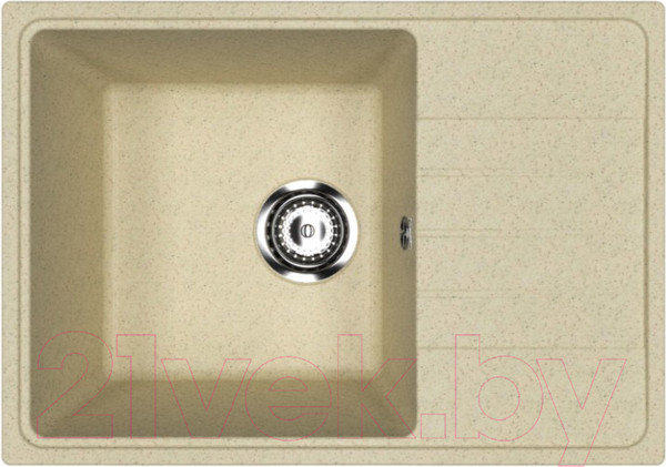 Изображение товара Мойка кухонная Practik PR-M 600-002 (слоновая кость)