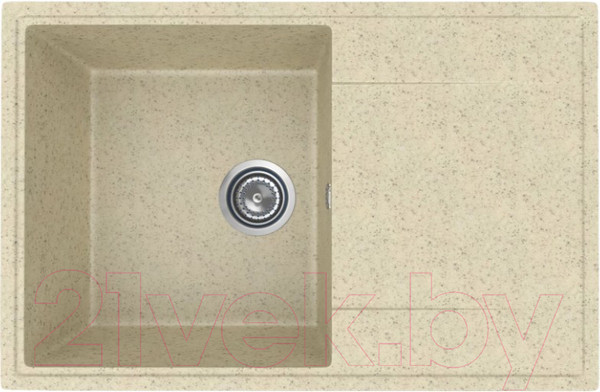 Изображение товара Мойка кухонная Practik PR-M 735-002 (слоновая кость)