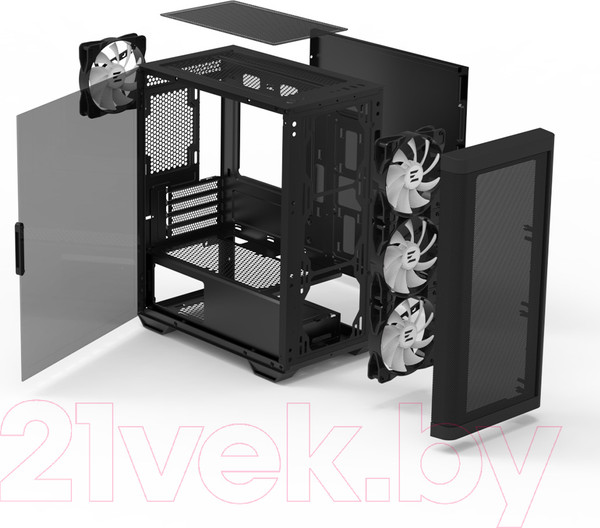 Изображение товара Корпус для компьютера Zalman M4 (черный)