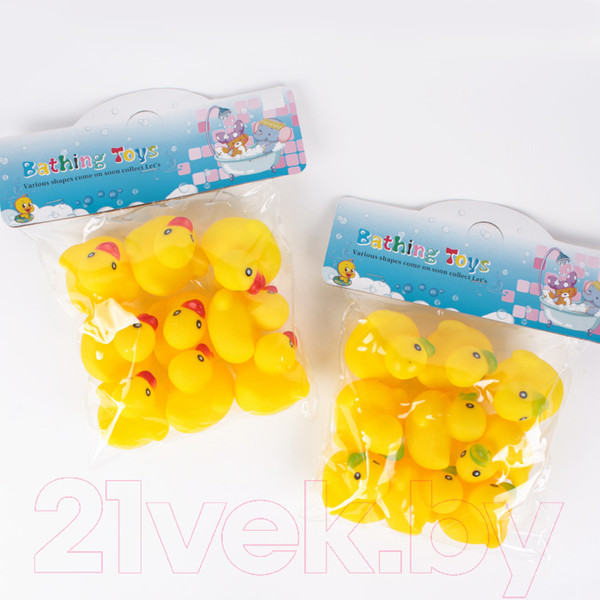 Изображение товара Набор игрушек для ванной Darvish Уточки-пищалки / SR-T-2917