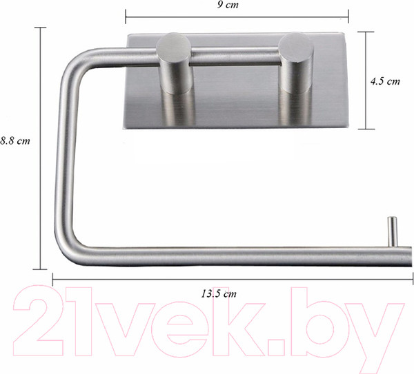 Изображение товара Держатель для туалетной бумаги Saniteco TBD0637107