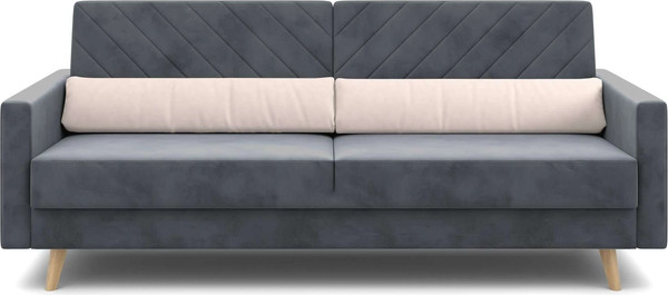 Изображение товара Диван Мебельград Норд Стандарт (альба темно-серый/альба бежевый)