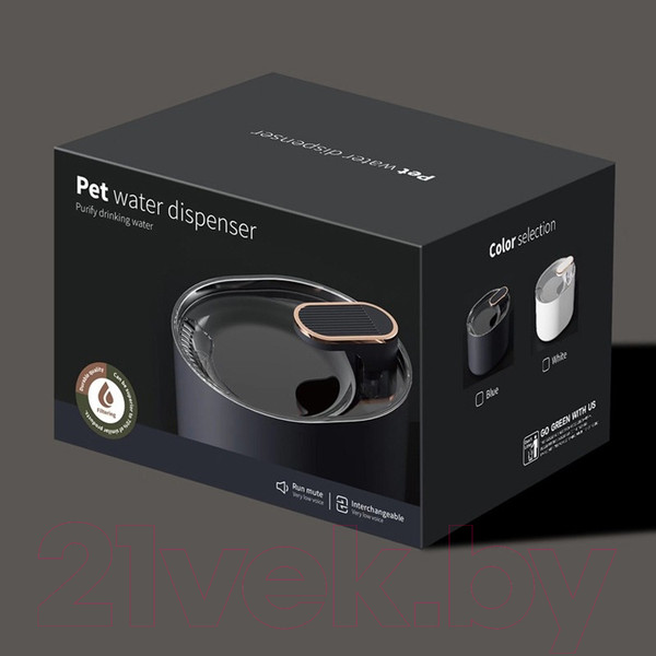 Изображение товара Поилка автоматическая для животных Pet Paws TBD0603746404