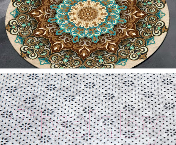 Изображение товара Коврик Mio Tesoro TBD0324532005A (120x120, серый)