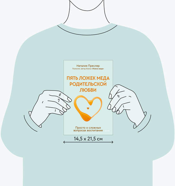 Изображение товара Книга МИФ Пять ложек меда родительской любви, твердая обложка (Преслер Наталия)