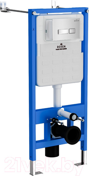 Изображение товара Унитаз подвесной с инсталляцией Roxen StounFix Slim 636623