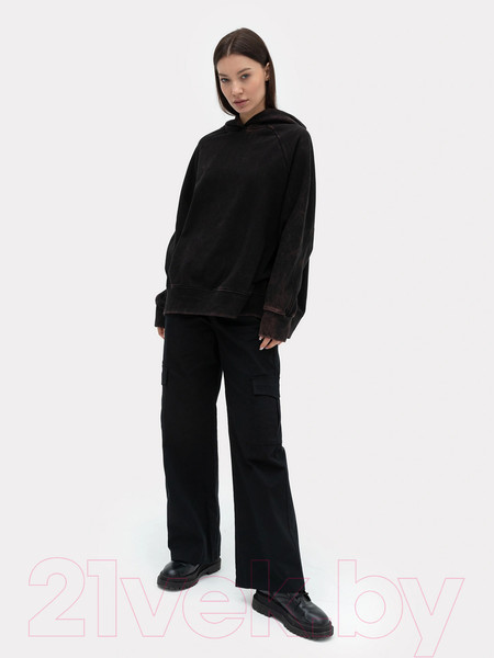 Изображение товара Худи Mark Formelle 122745 (р.164/170-88-94, эйсид на черном)