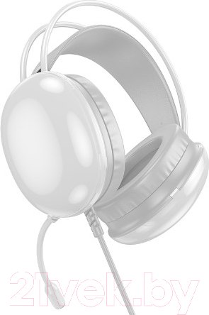 Изображение товара Наушники-гарнитура Hoco W109 (белый)