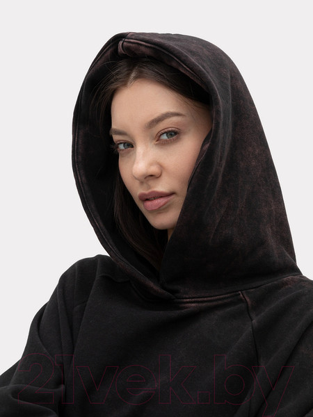 Изображение товара Худи Mark Formelle 122745 (р.164/170-96-102, эйсид на черном)