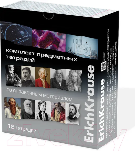 Изображение товара Набор предметных тетрадей Erich Krause Timeline / 62122 (12шт)