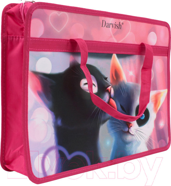 Изображение товара Папка-портфель Darvish Влюбленный кот / DV-14113-1