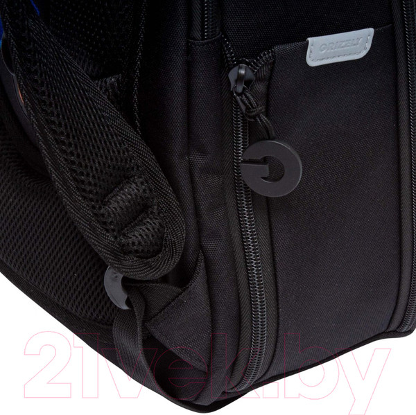 Изображение товара Школьный рюкзак Grizzly RAf-493-3 (черный)