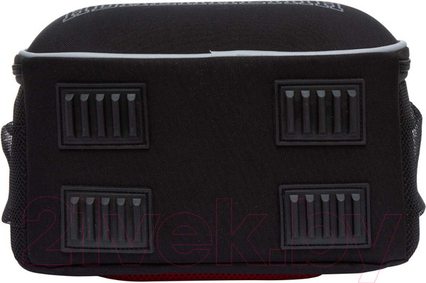 Изображение товара Школьный рюкзак Grizzly RAw-497-10 (черный/красный)