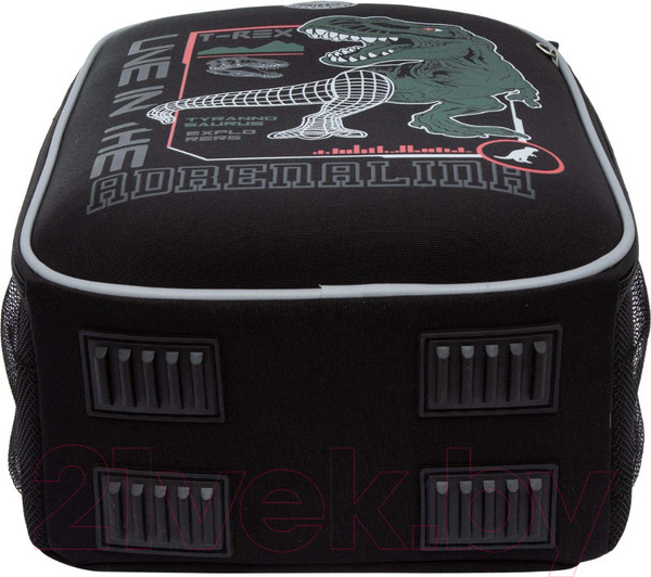 Изображение товара Школьный рюкзак Grizzly RAw-497-10 (черный/красный)