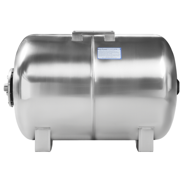 Изображение товара Гидроаккумулятор Maxpump Inox Горизонтальный мембранный (100л, нержавеющая сталь)