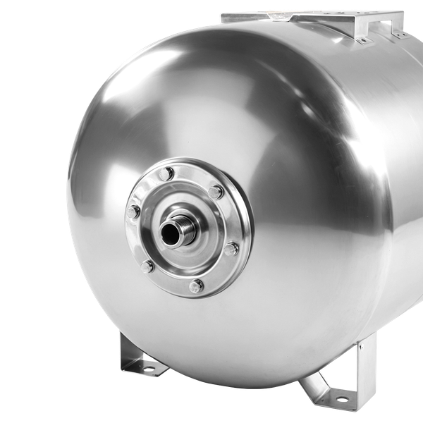 Изображение товара Гидроаккумулятор Maxpump Inox Горизонтальный мембранный (100л, нержавеющая сталь)