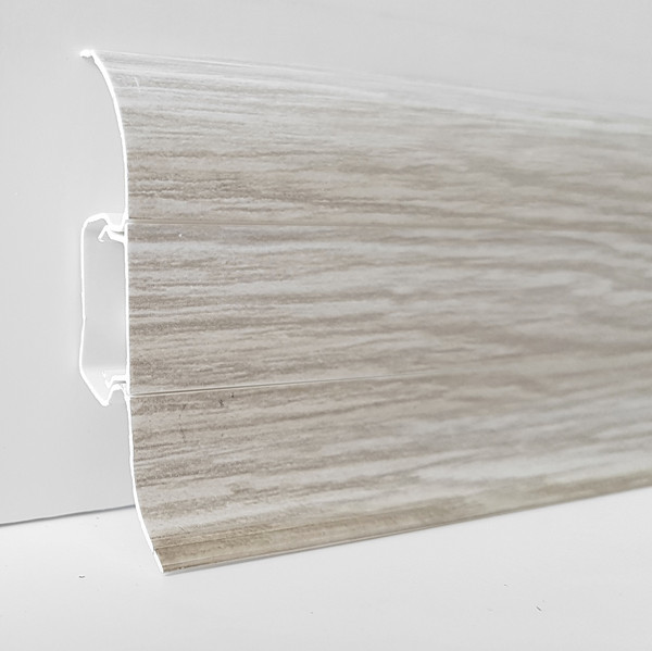 Изображение товара Плинтус LinePlast ПВХ 58мм L058 (2.2м, ясень хесрет)